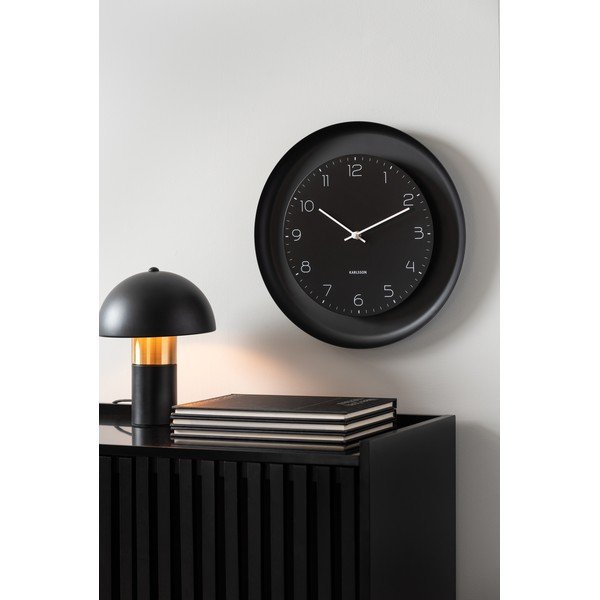 Ceas de perete ø 38 cm  Dual Disc – Karlsson-image-1