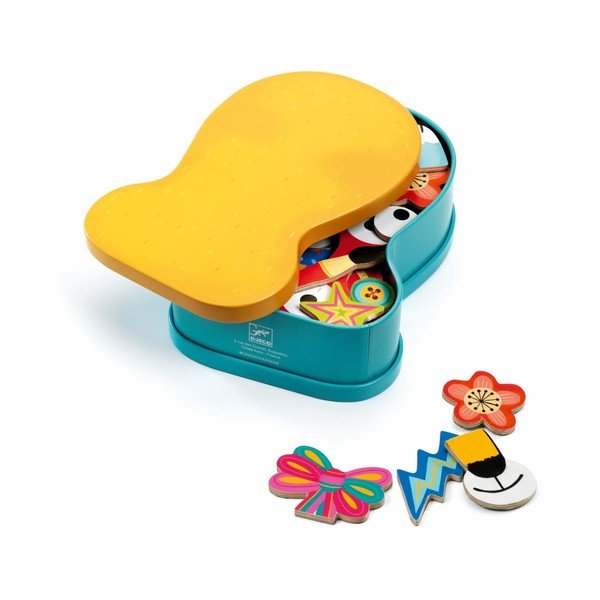 Joc magnetic Djeco „Animale vesele”-image-1