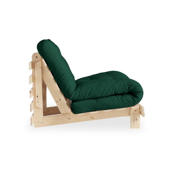 Fotoliu variabil Karup Design Roots Raw/Forest Green-image-3