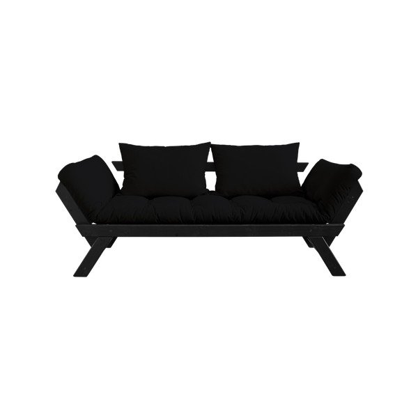 Canapea extensibilă Karup Bebop Black/Black-image-4