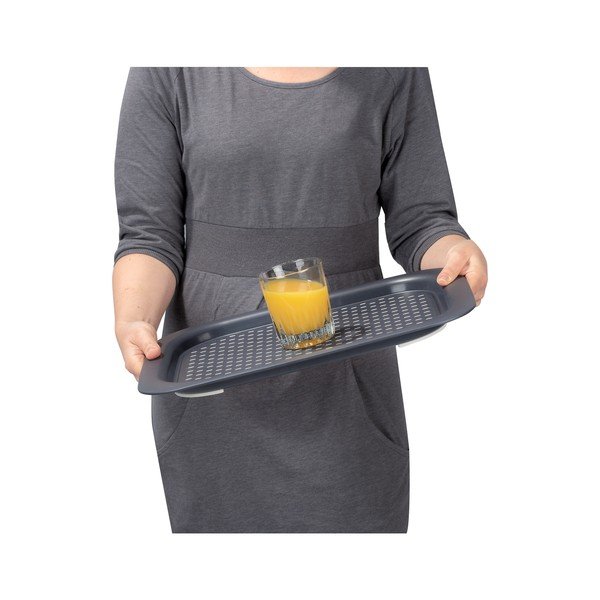 Tavă antiderapantă Wenko, gri închis-image-2