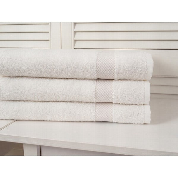 Prosop alb din frotir 70x140 cm Adria – B.E.S.-image-1