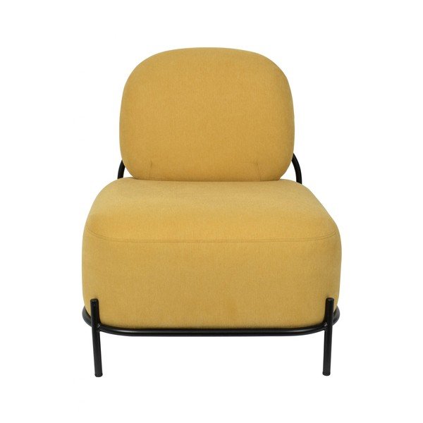 Fotoliu White Label Polly, galben-image-2