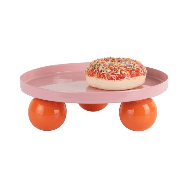 Tavă decorativă din metal ø 20 cm Double Funky – PT LIVING-image-3