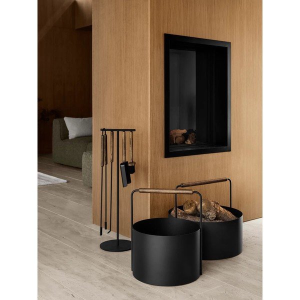 Coș pentru lemne Ashi – Blomus-image-1