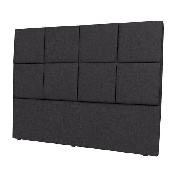 Tăblie de pat Mazzini Sofas Barletta, 160 x 120 cm, gri închis-image-2