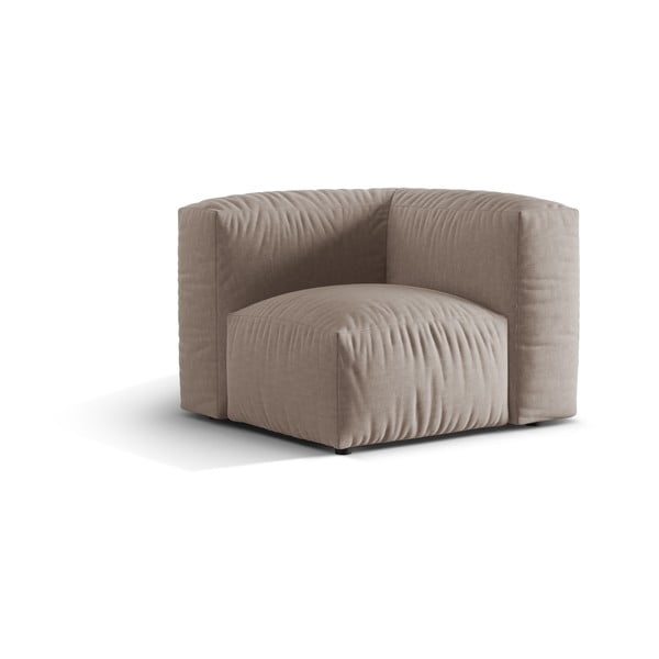 Modul pentru canapea modulară bej (cu colț variabil) Martina – Micadoni Home-image-1