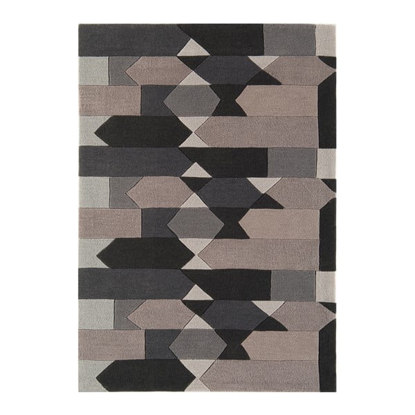 Covor Asiatic Carpets Harlequin Mindful, 300 x 200 cm, gri 