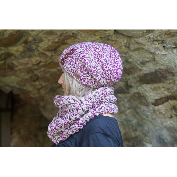 Eșarfă lucrata manual DOKE Nature-image-3