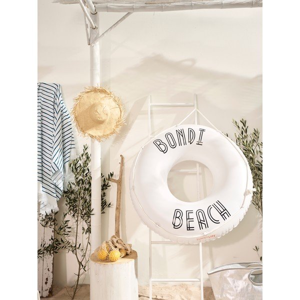 Colac gonflabil Sunnylife Bondi, alb-image-1