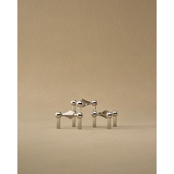 Sfeșnice 3 buc. din metal Nagel – STOFF Nagel-image-4