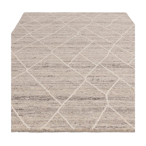 Covor gri deschis din lână 200x290 cm Noah – Asiatic Carpets-image-4