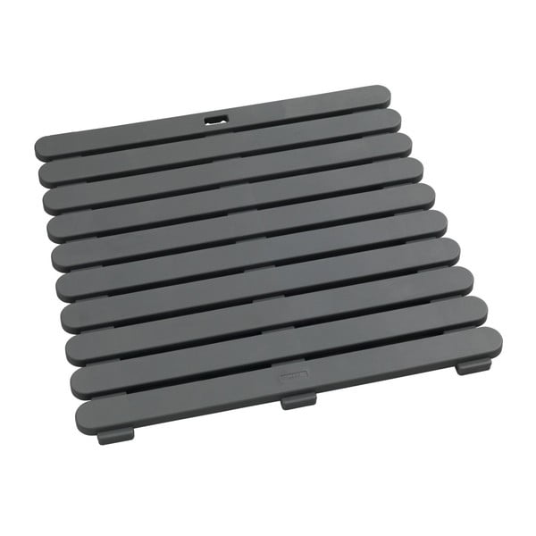 Covoraș baie, adecvat și pentru exterior Wenko, 55 x 55 cm, gri închis-image-3