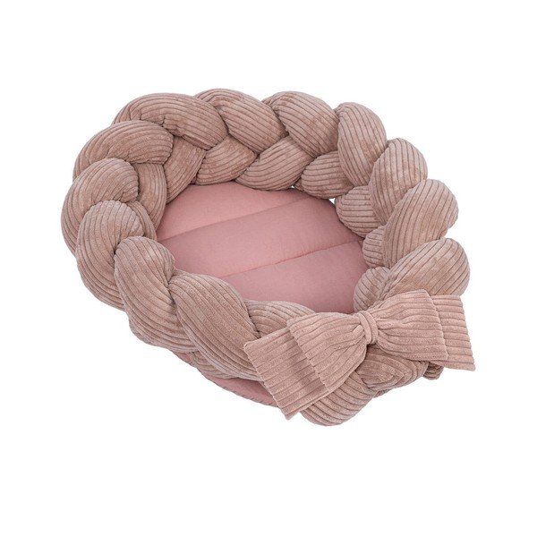 Cuib pentru bebeluș roz 47x70 cm – Meowbaby