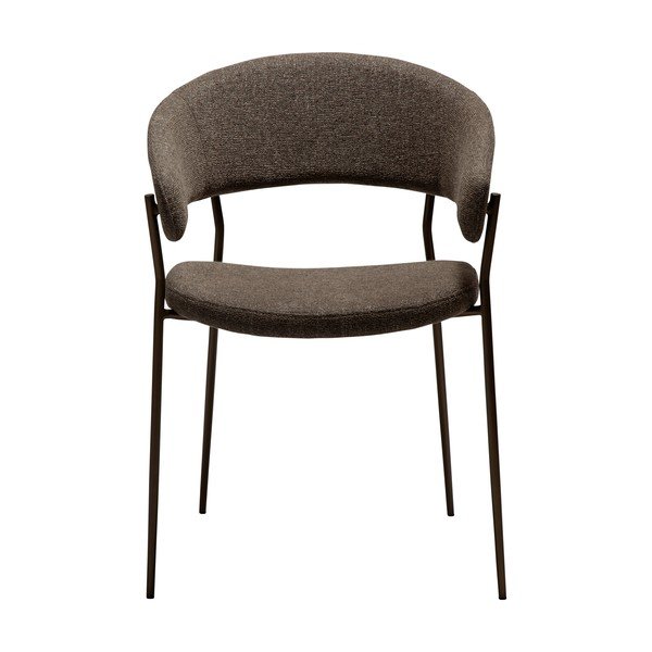 Scaun de dining maro cu cotiere Reboot – DAN-FORM Denmark-image-2