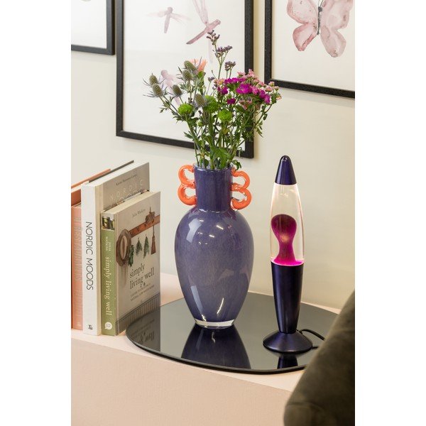 Lava lamp mov din sticlă (înălțime 35,5 cm) Funky Rocket Lava – Leitmotiv-image-2
