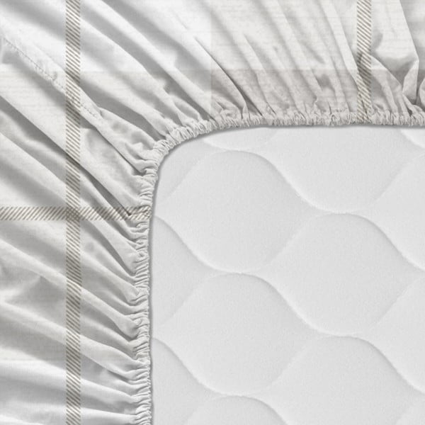 Cearceaf din bumbac Happy Friday Basic Mystical Winter, 140 x 200 cm-image-1