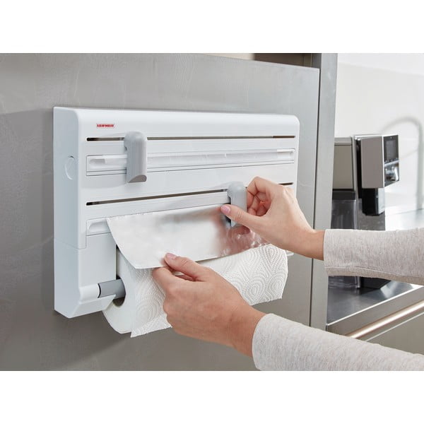 Suport montat pe perete pentru rulouri de bucătărie și folii alimentare LEIFHEIT Parat-image-2