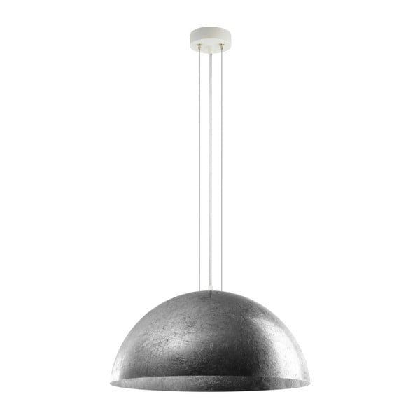 Lustră  Bulb Attack Cuatro, diametru 60 cm, argintiu