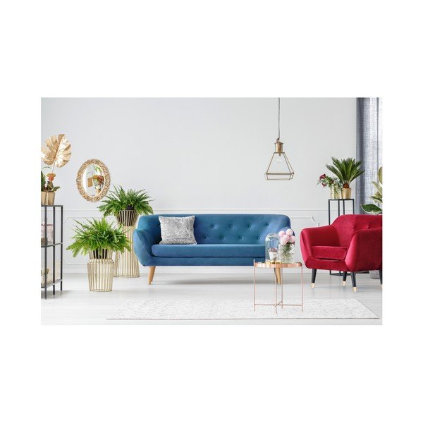 Canapea cu 3 locuri Mazzini Sofas AMELIE, albastru-image-2
