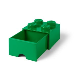 Cutie depozitare cu sertar LEGO®, verde