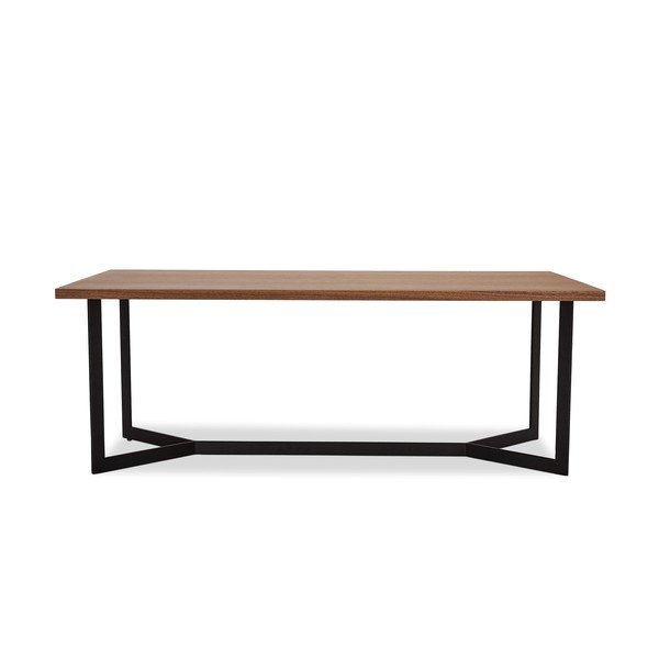 Măsuță de cafea în decor din lemn de nuc Furnhouse Tokyo, 140 x 80 cm, maro-image-2