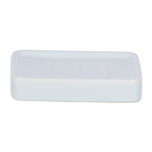 Săpunieră Wenko Hexa, ceramică, alb mat-image-1