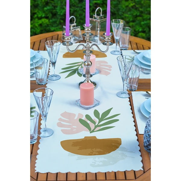 Set 4 suporturi textile pentru farfurii și napron Minimalist Home World-image-3