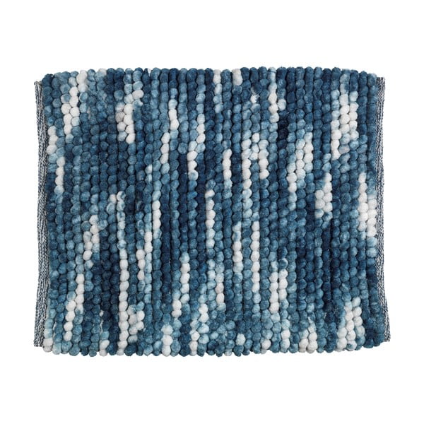Covoraș de baie albastru din material textil 55x65 cm Urdu – Wenko