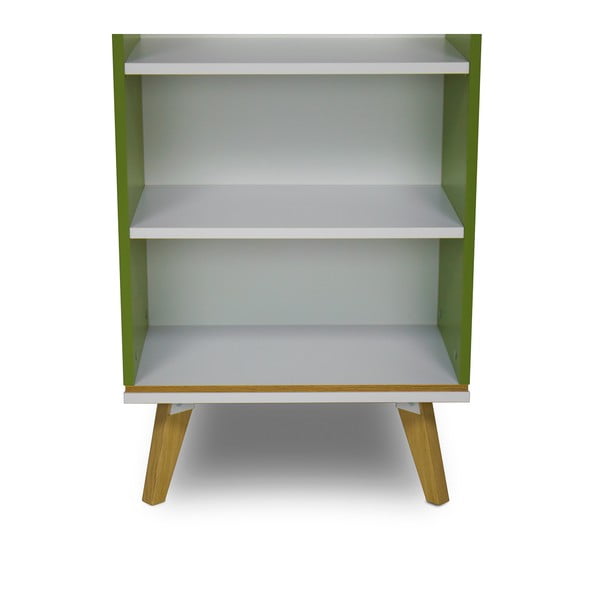 Bibliotecă SKANDICA Jorgen, verde-image-3