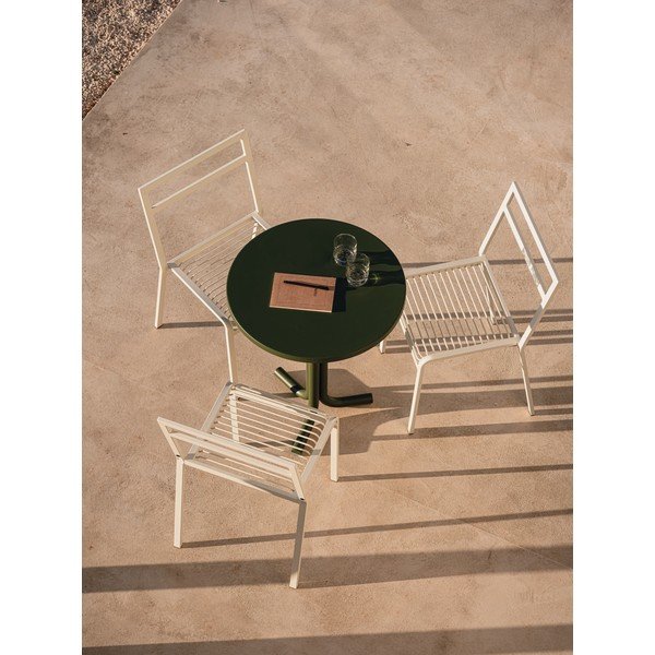 Masă  de grădină rotundă din metal ø 59 cm Nokk – noo.ma-image-2