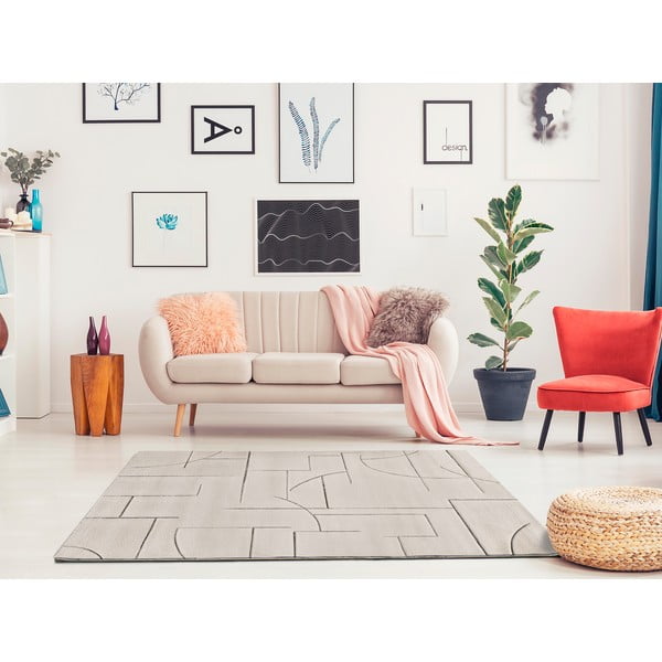 Covor crem 120x170 cm Lena – Universal-image-2