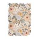 Covor roz deschis țesut manual din lână 120x170 cm Daphne Shaped Floral – Flair Rugs