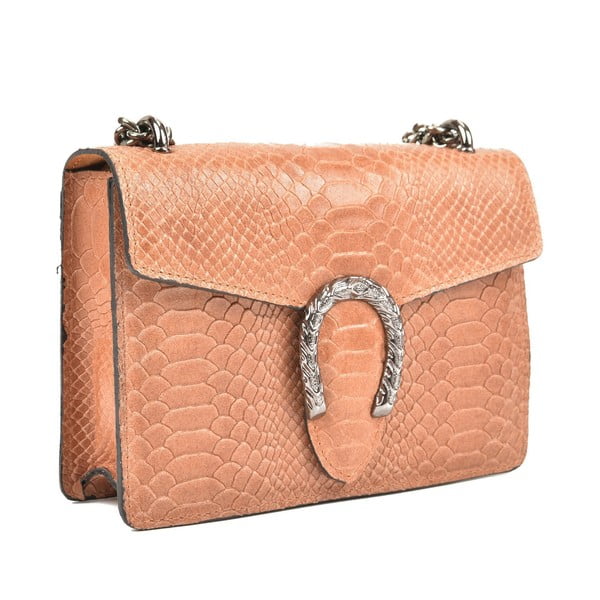 Poșetă din piele Renata Corsi Fiona, maro coniac-image-2