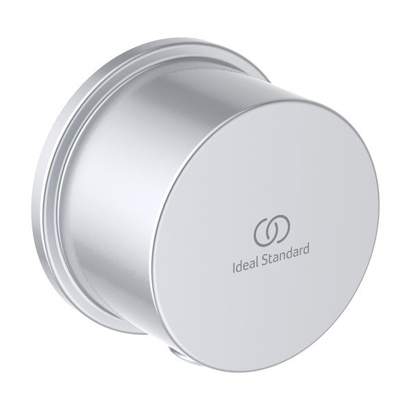 Componentă de conectare pentru duș argintiu-mat din metal IdealRain – Ideal Standard