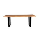 Masă de dining cu blat din lemn de acacia 90x180 cm Aka – Dutchbone