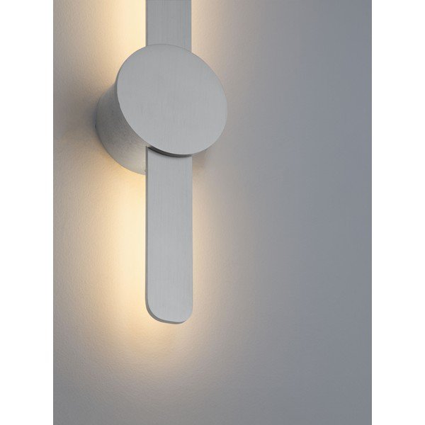 Aplică de perete argintiu-mat LED din aluminiu Norei – Nova Luce-image-4