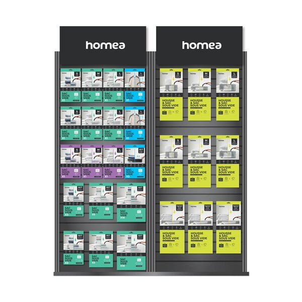 Cutie de depozitare sub pat, din plastic cu vacuum 105x45x15 cm – Homéa-image-2