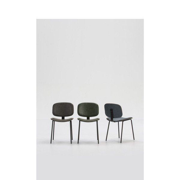 Set 2 scaune dining Marckeric Mali, gri-image-4