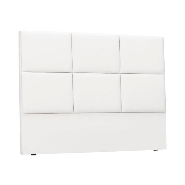 Tăblie tapițată pentru pat THE CLASSIC LIVING Aude, 200 x 120 cm, alb