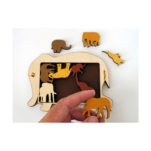 Puzzle Elephant Parade – RecentToys-image-1
