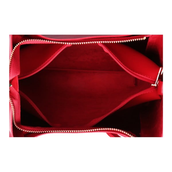 Geantă din piele ecologică Beverly Hills Polo Club Amy, roșu-image-2