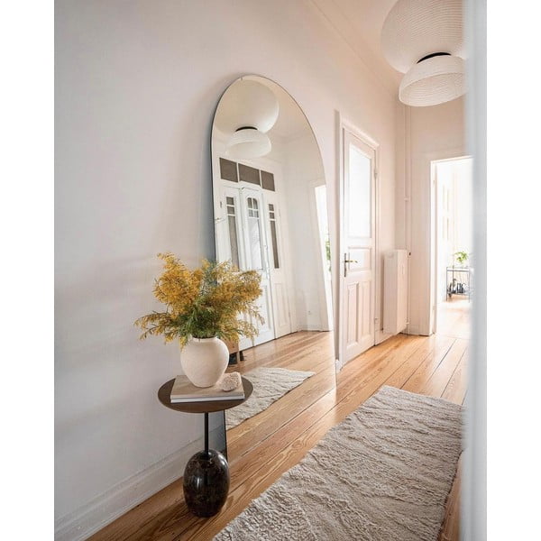 Covor tip traversă alb lavabil/țesut manual din lână 70x200 cm Enkang Ivory – Lorena Canals-image-4