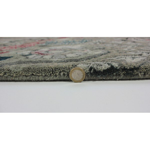 Covor țesut manual Flair Rugs Persian Fusion, 120 x 170 cm, gri-image-2