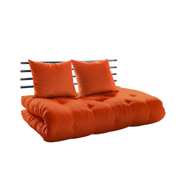 Canapea extensibilă Karup Shin Sano Black/Orange-image-2