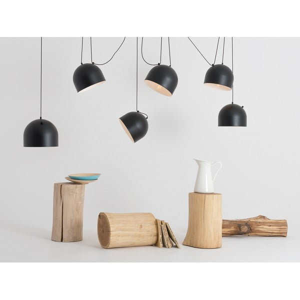 Lustră neagră cu abajur metalic 250x250 cm Popo - CustomForm-image-4