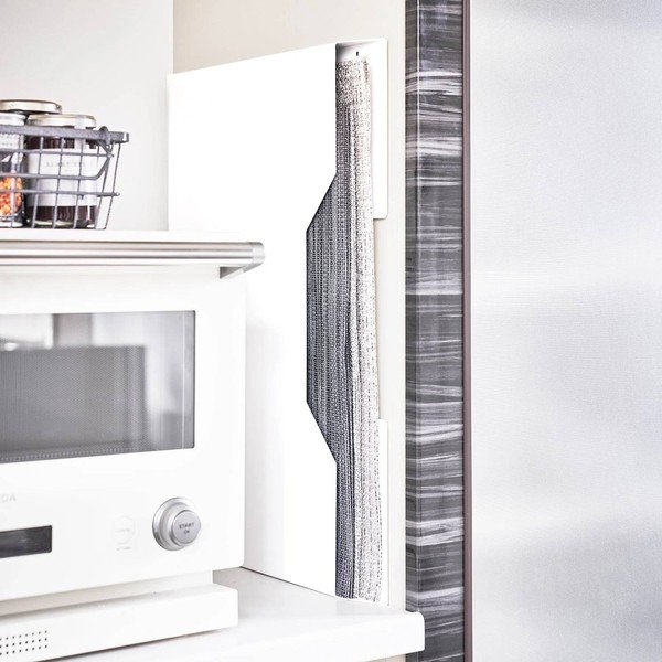 Organizator pentru suporturi de farfurii autoadeziv din metal Tower – YAMAZAKI-image-4