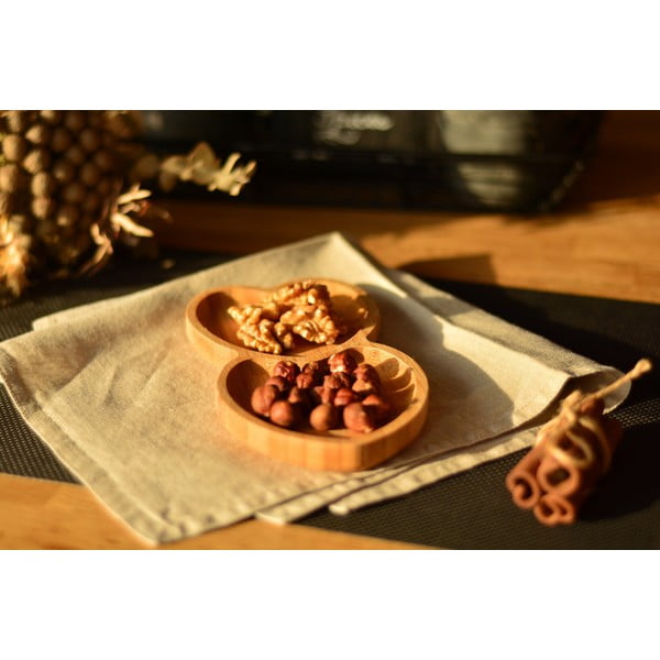 Tavă din bambus 10x18 cm – Hermia-image-1