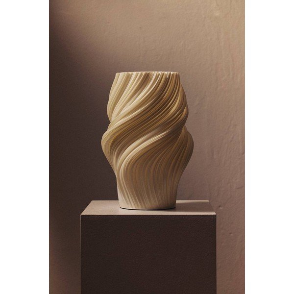 Veioză albă din plastic (înălțime 27 cm) Calais – Jotex-image-2