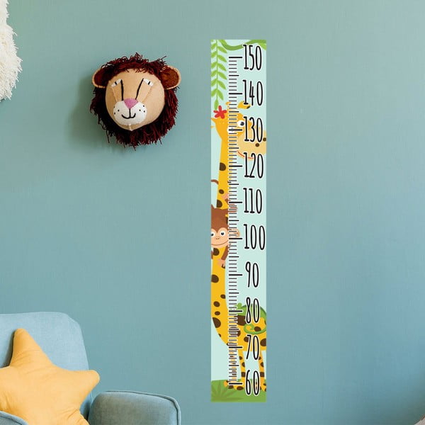 Set 2 autocolante tip metru de măsurat înălțimea copiilor Ambiance Savanna-image-1